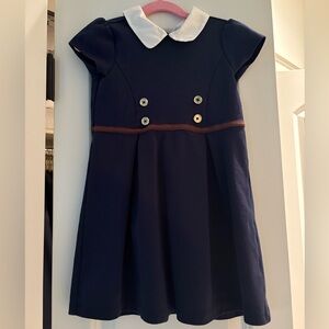 Jamie and Jack Navy and White dress in size 5